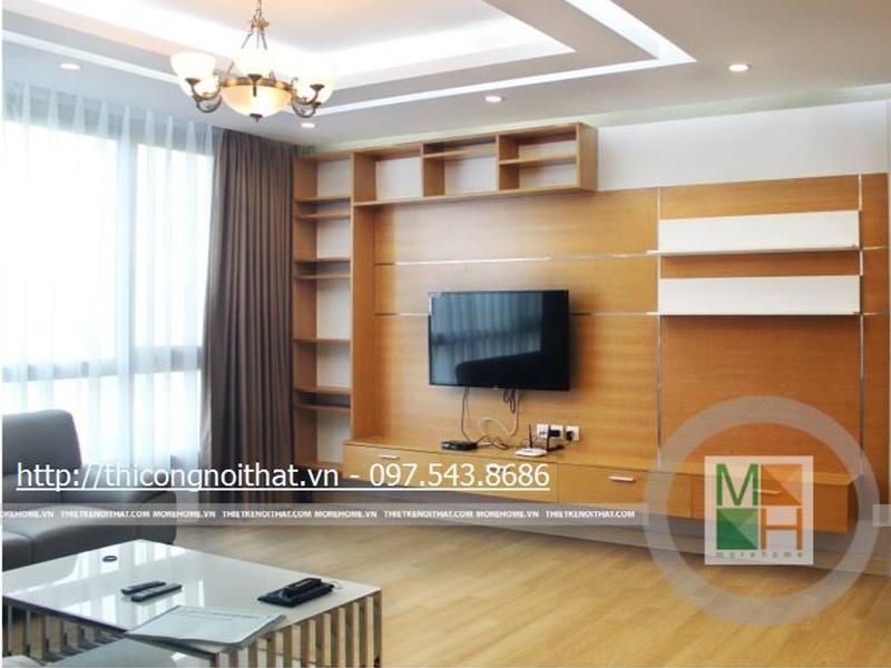  Thi công nội thất căn hộ Huyndai HillState - Chị Thủy